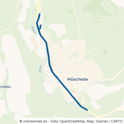 Rönkhauser Straße Arnsberg Müschede 