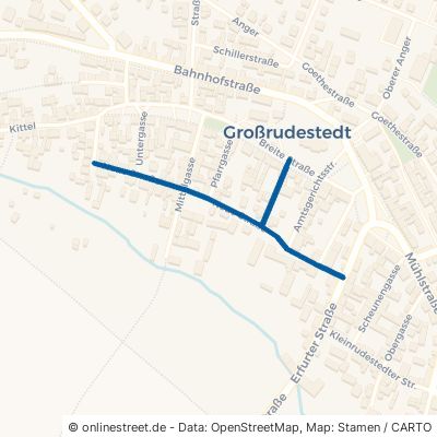 Neue Straße Großrudestedt Dielsdorf 