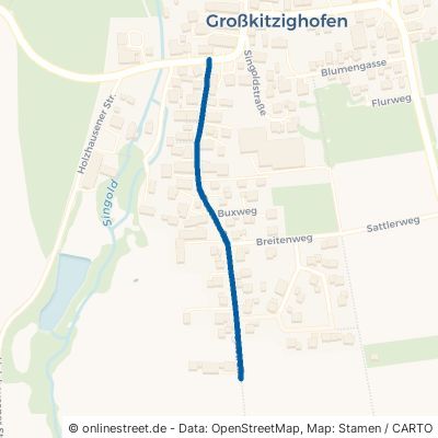 Poststraße Lamerdingen Großkitzighofen 