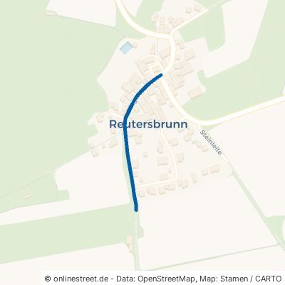 Bürgerwaldstraße Ebern Reutersbrunn 