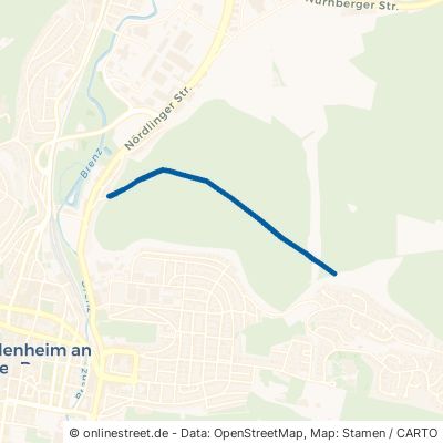 Kohlplattenweg Heidenheim an der Brenz 