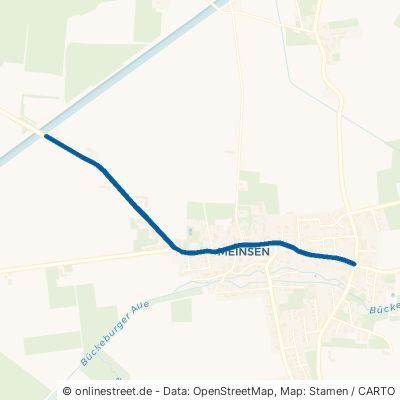 Meinser Straße Bückeburg Meinsen 