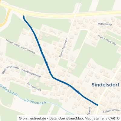 Hauptstraße Sindelsdorf 