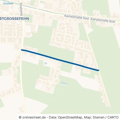 Polderstraße Großefehn Ostgroßefehn 