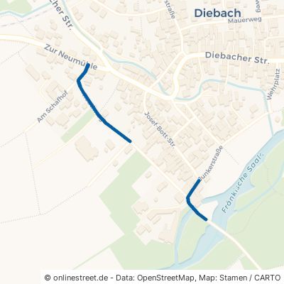 Reuthweg Hammelburg Diebach 