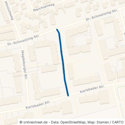 Jenaer Straße Augsburg Hammerschmiede 