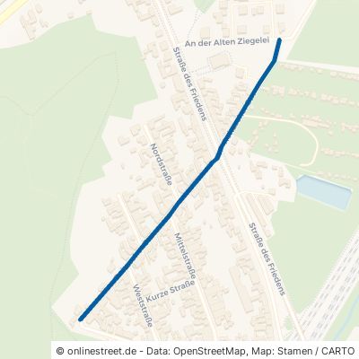 Roitzscher Straße Bitterfeld-Wolfen Holzweißig 