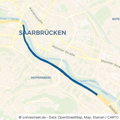 Stadtautobahn 66119 Saarbrücken Alt-Saarbrücken 