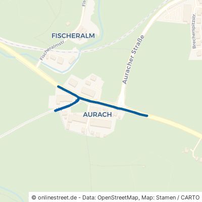 Alpenstraße Fischbachau Aurach 