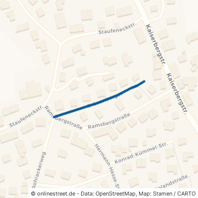 Grünenbergstraße Schwäbisch Gmünd Rechberg 