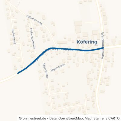 Haager Straße Kümmersbruck Köfering 