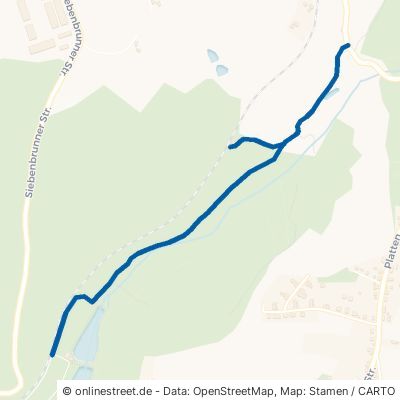 Mühlenweg Markneukirchen Siebenbrunn 