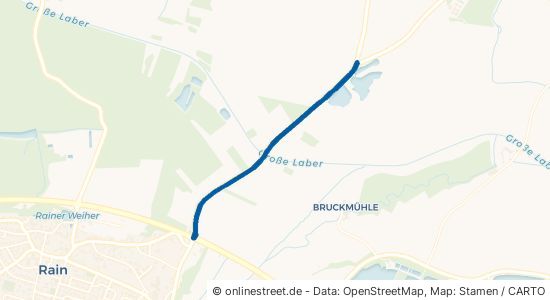 Gemeindeverbindungsstraße Obermotzing-Rain Rain 