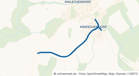 Krieschendorfer Straße Dresden Bühlau/Weißer Hirsch Rochwitz