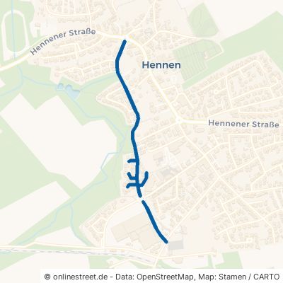 Fliednerstraße Iserlohn Hennen 