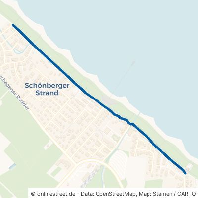 Promenade Schönberg Schönberger Strand 