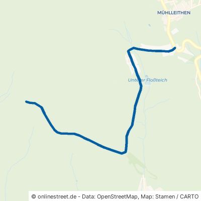 Floßgrabenweg Klingenthal Mühlleithen 