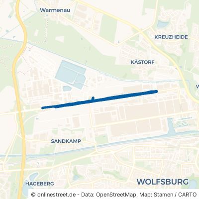 Nordstraße Wolfsburg Volkswagenwerk 