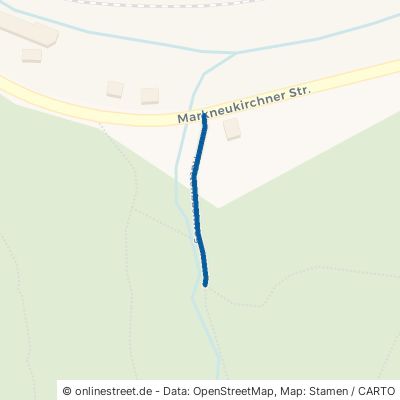 Hüttenbachweg Markneukirchen Zwota 