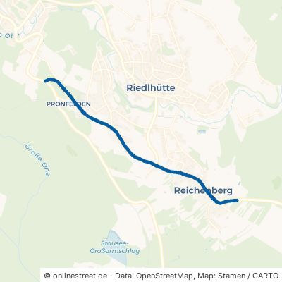 Herzogstraße Sankt Oswald Riedlhütte 