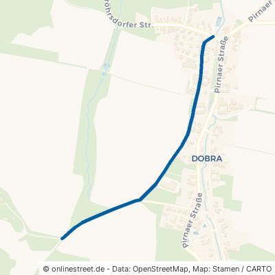 Alte Straße Dürrröhrsdorf-Dittersbach Langenwolmsdorf 