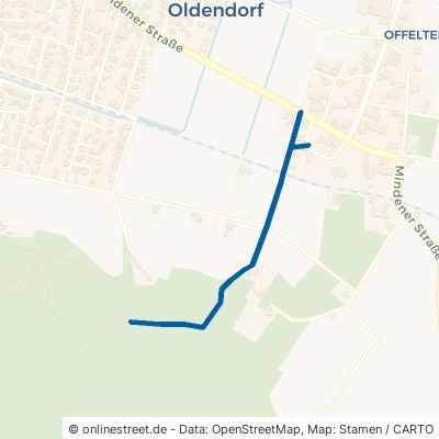 Balkenkampsweg Preußisch Oldendorf Offelten 