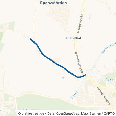 Kirchweg Nordermeldorf Thalingburen 