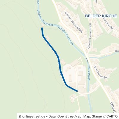 Sportplatzweg Simonswald Bei der Kirche 