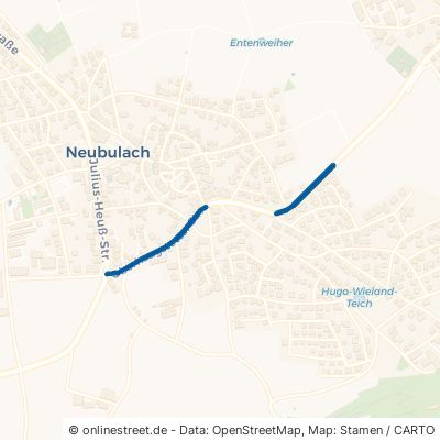 Oberhaugstetter Straße Neubulach 