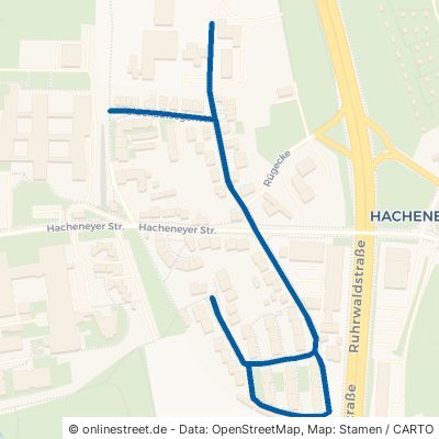 Glückaufsegenstraße Dortmund Hacheney 