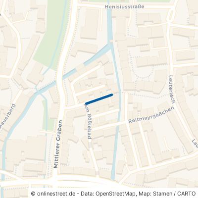 Drittes Quergäßchen 86152 Augsburg Innenstadt Innenstadt
