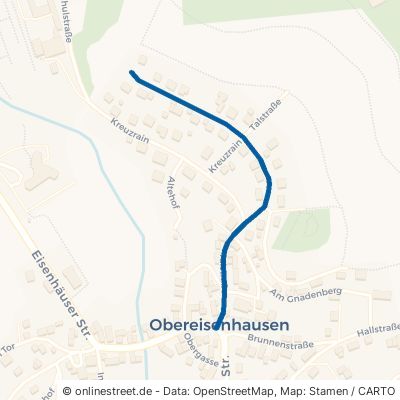 Talstraße Steffenberg Obereisenhausen 