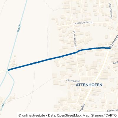 Witzighauser Straße Weißenhorn Attenhofen 