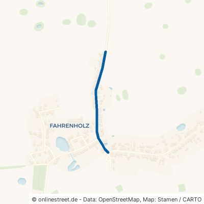 Stäbelower Weg Ziesendorf Fahrenholz 