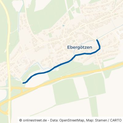 Bergstraße Ebergötzen Bernshausen 