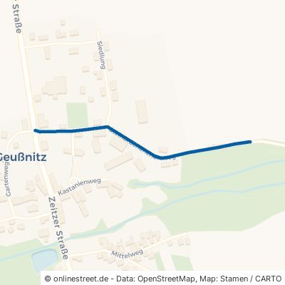 Steinbrüchenener Weg Zeitz Geußnitz 