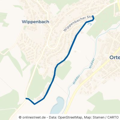 Rotlippstraße Ortenberg Wippenbach 