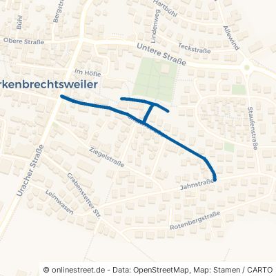 Silcherstraße Erkenbrechtsweiler 
