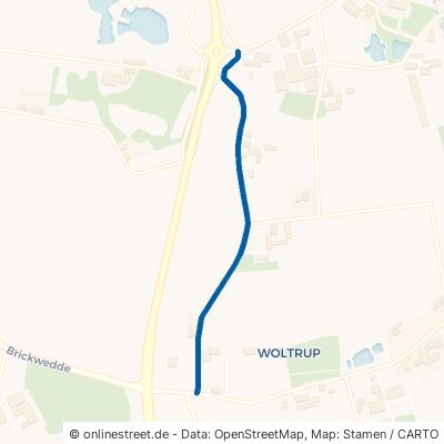 Alte Reichsstraße Bersenbrück Woltrup-Wehbergen 