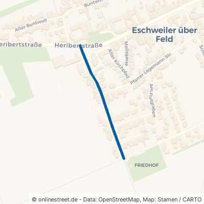 Josefstraße Nörvenich Eschweiler über Feld 
