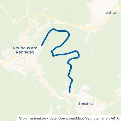Sechs-Kilometer-Weg 98739 Neuhaus am Rennweg Lichte 