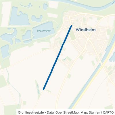 Jösser Weg Petershagen Windheim 