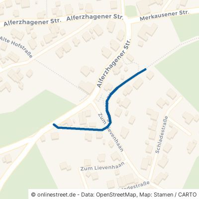 Kaulenweg Wiehl Alferzhagen 