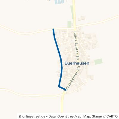 Alter Dorfgrabenweg Giebelstadt Euerhausen 