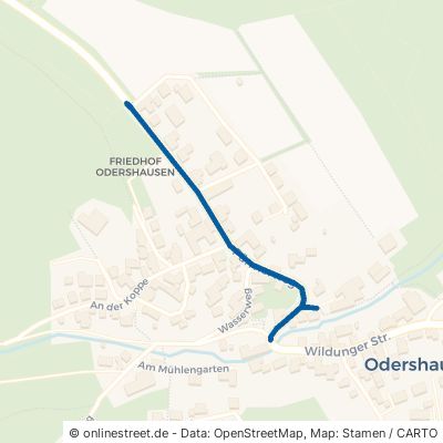 Pärrnerweg Bad Wildungen Odershausen 