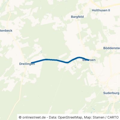 Dreilinger Weg Suderburg Bahnsen 