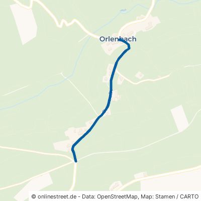 Ortsstraße Orlenbach Orlenbach 