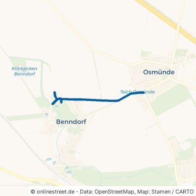 Bennewitzer Straße Kabelsketal Osmünde 