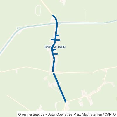 Gödenser Straße Sande Dykhausen 