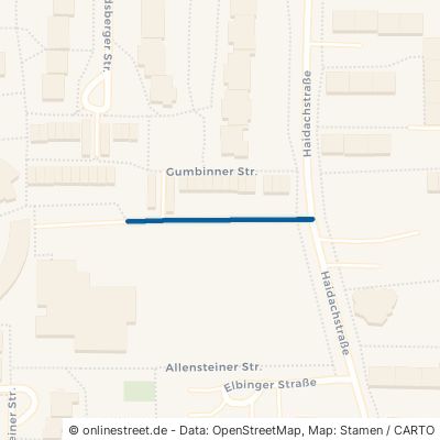 Gumbinner Straße 75181 Pforzheim Haidach 